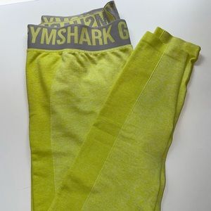 Gymshark Leggings - Bright Green/Yellow - XL